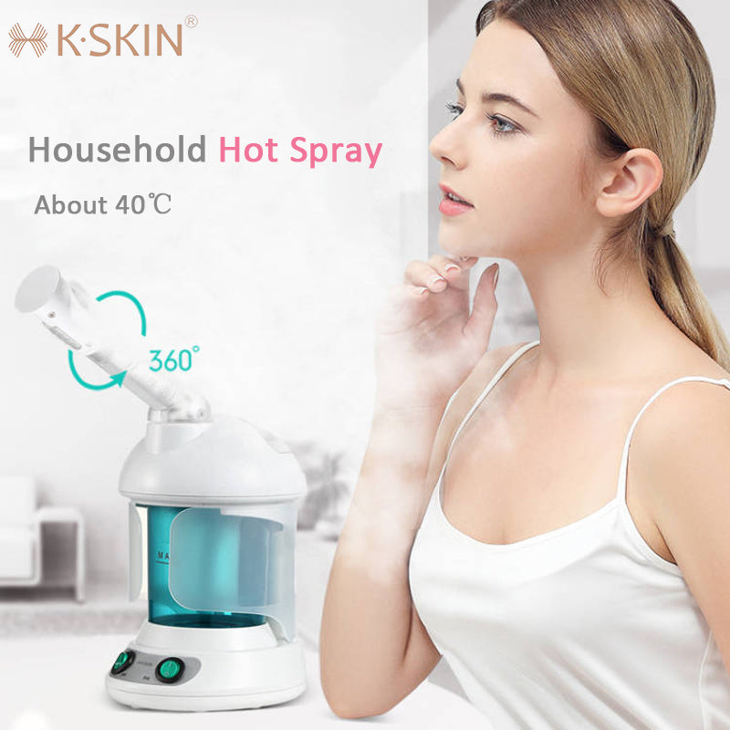Portable Vapour Ozone Vaporizador Facial Steamer Face Care Skin Relax Moisturizer Beauty Aroma Herbal Steaming Face Spa Device My Store