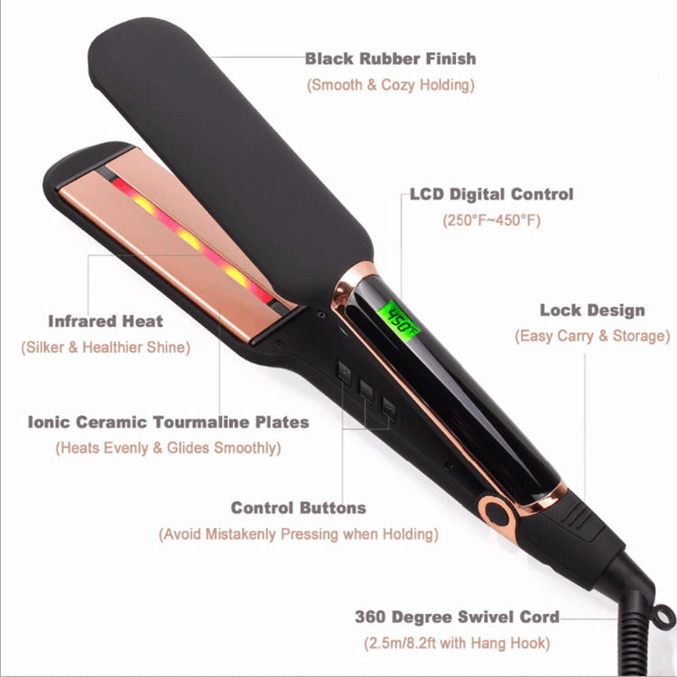 Infrared hair straightener Elyvora LLC