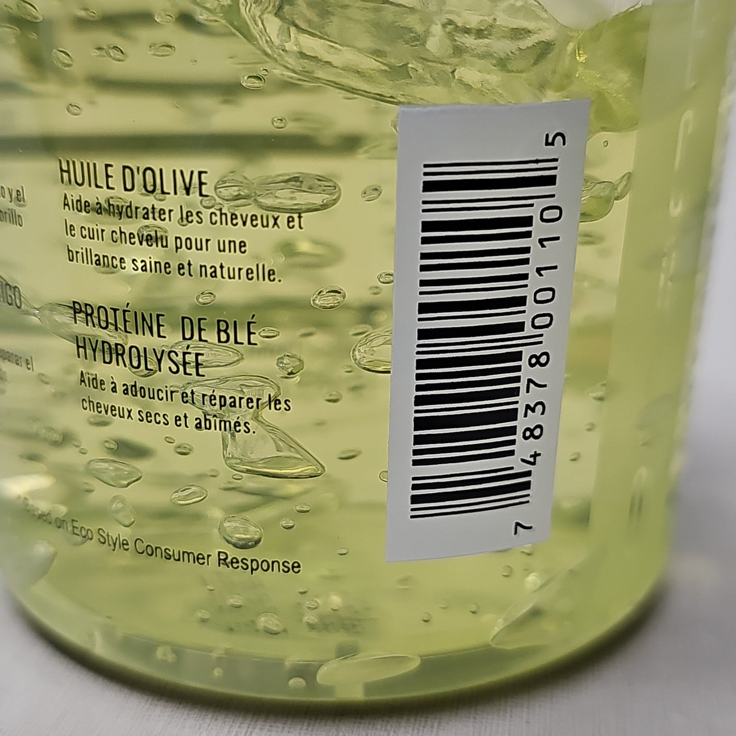 ZA@ ECO STYLE (12 PACK) Professional Styling Gel Olive Oil All Hair Types 8 fl oz BB 12/24 D PayWut