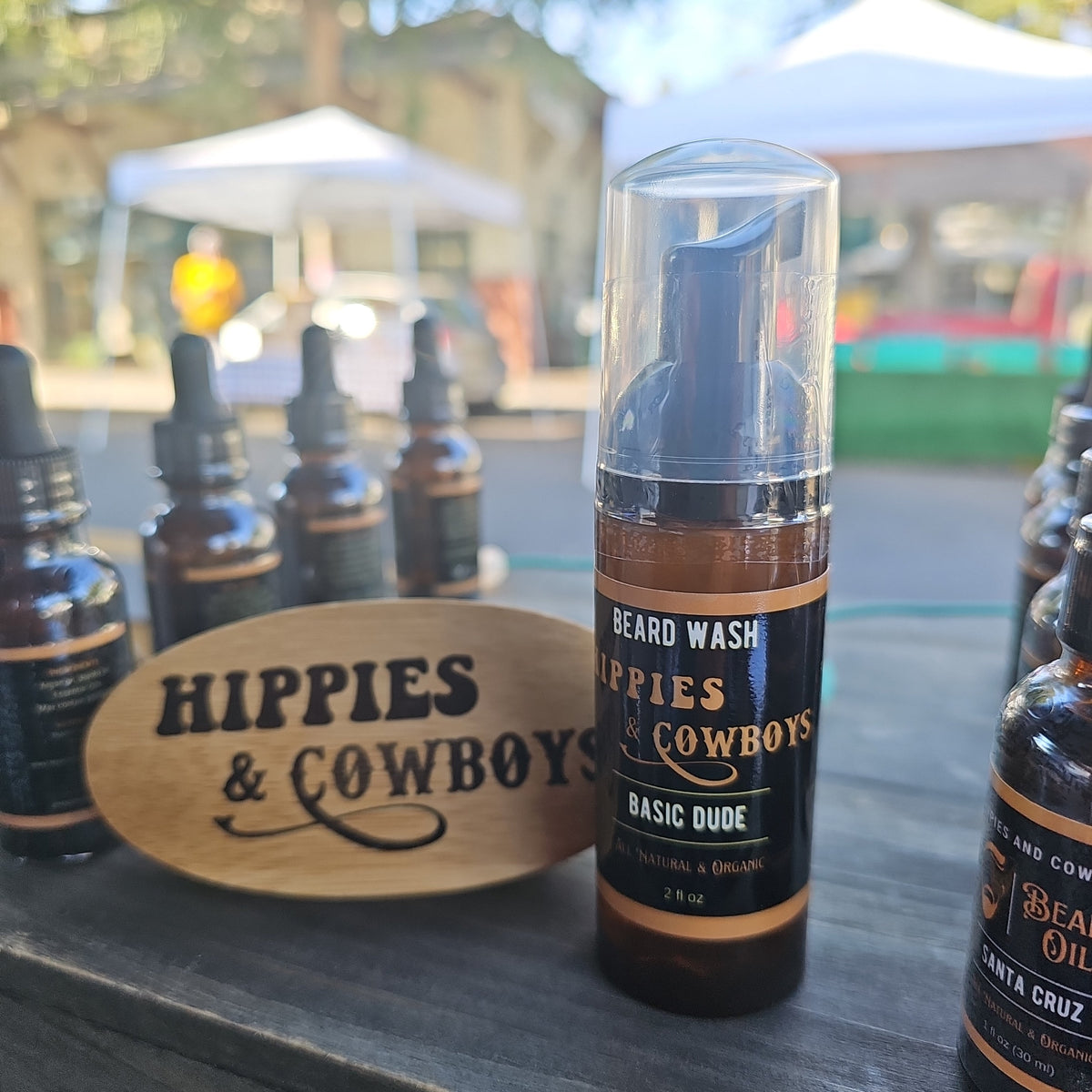 Basic Dude Beard Wash Hippies and Cowboys Beard Care