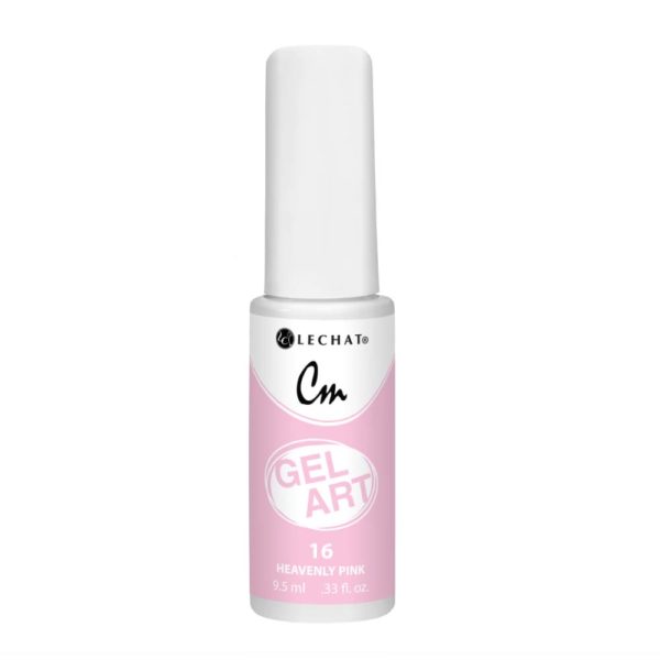 Lechat - CM Gel Art - 16 Heavenly Pink .3oz Queen Nails & Beauty Supplies