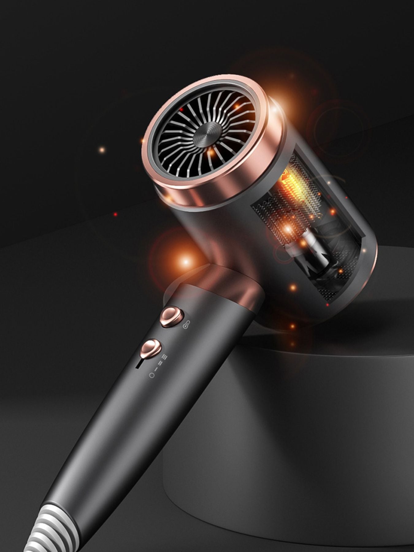 Negative Ion Household Hair Dryer Unique Oils
