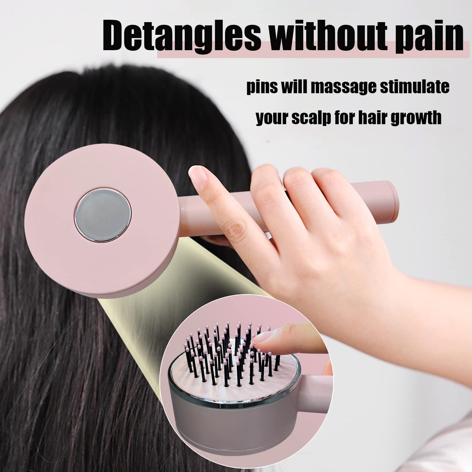 Self-Cleaning Anti-Static Massage Brush Sell My Stuff