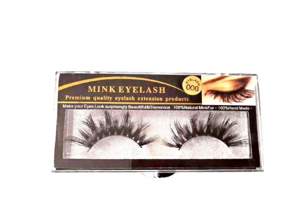 3D mink hair false eyelashes natural thick European and American wholesale handmade eyelashes Elyvora LLC