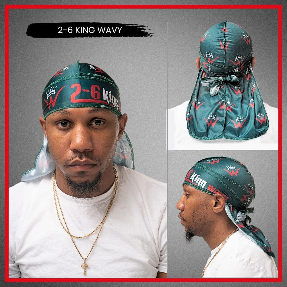 Silk Durag for 360 Waves & Overnight Compression [All Variants] 26 King Wavy Merch, LLC
