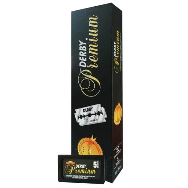 Derby Premium Double Edge Razor Blades - Multipack BarberSets