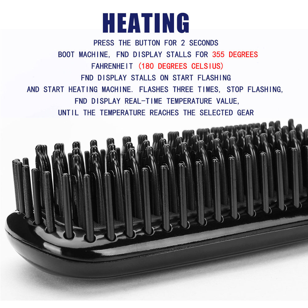 2-In-1 Ionic Hair Straightener Beard Comb Sell My Stuff