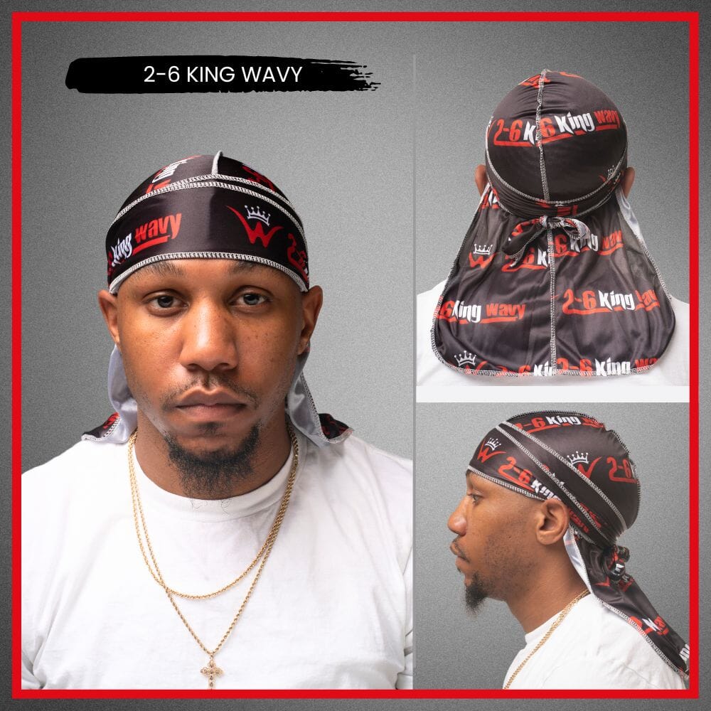 Silk Durag for 360 Waves & Overnight Compression [All Variants] 26 King Wavy Merch, LLC