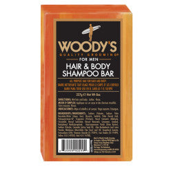 WOODY'S HAIR AND SHAMPOO BODY BAR 8OZ