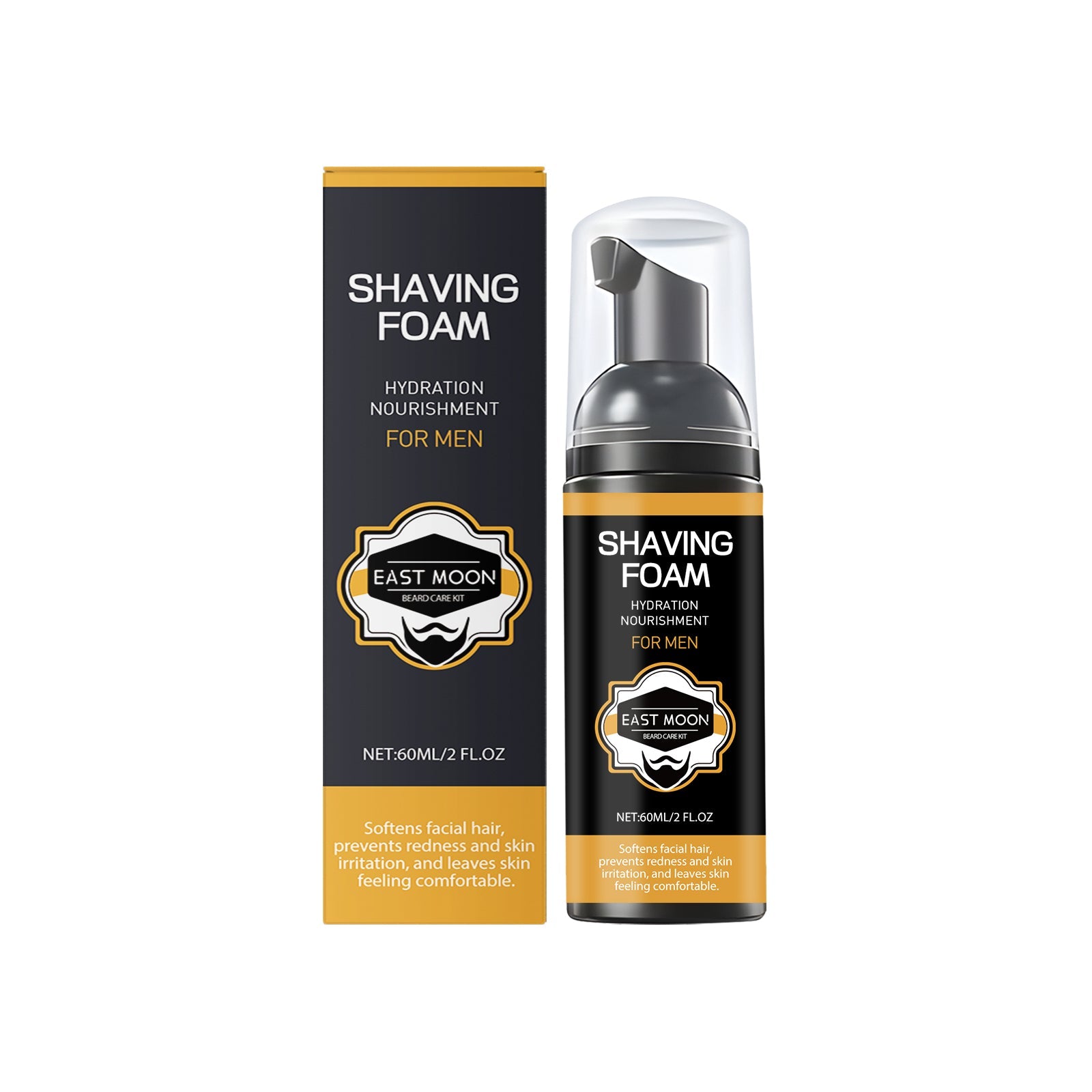 Men's Beard Care Series Gentle Clean Care Facial Hair Moisturizing And Moisturizing Care American Smart