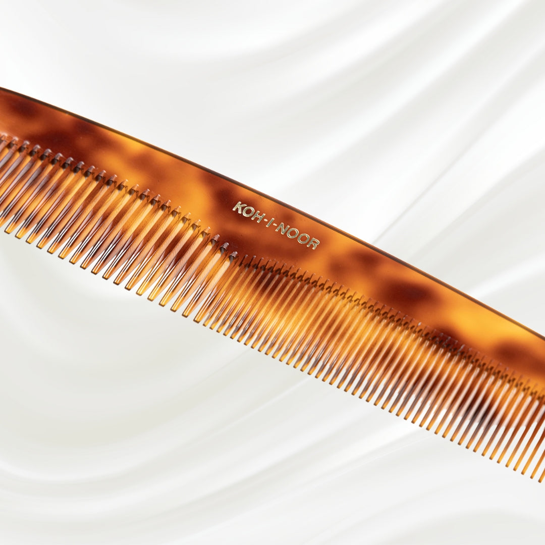 Jaspè Dual-Tooth Comb - Wide & Narrow Teeth for Detangling & Smoothing KOH-I-NOOR Beauty USA
