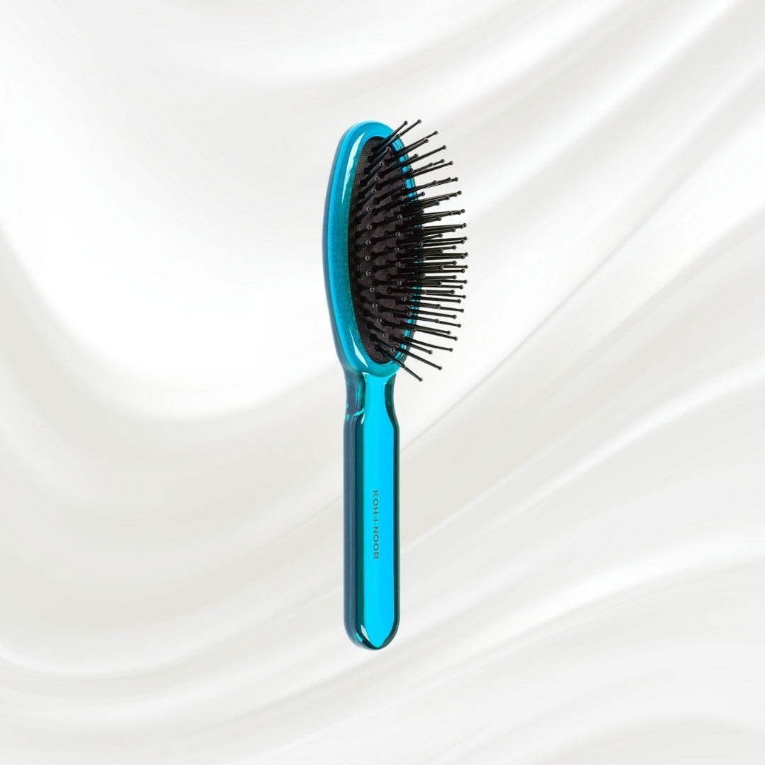 All Seasons Synthetic Pin Hair Brush - Pneumatic Cushion for Thick & Coarse Hair KOH-I-NOOR Beauty USA