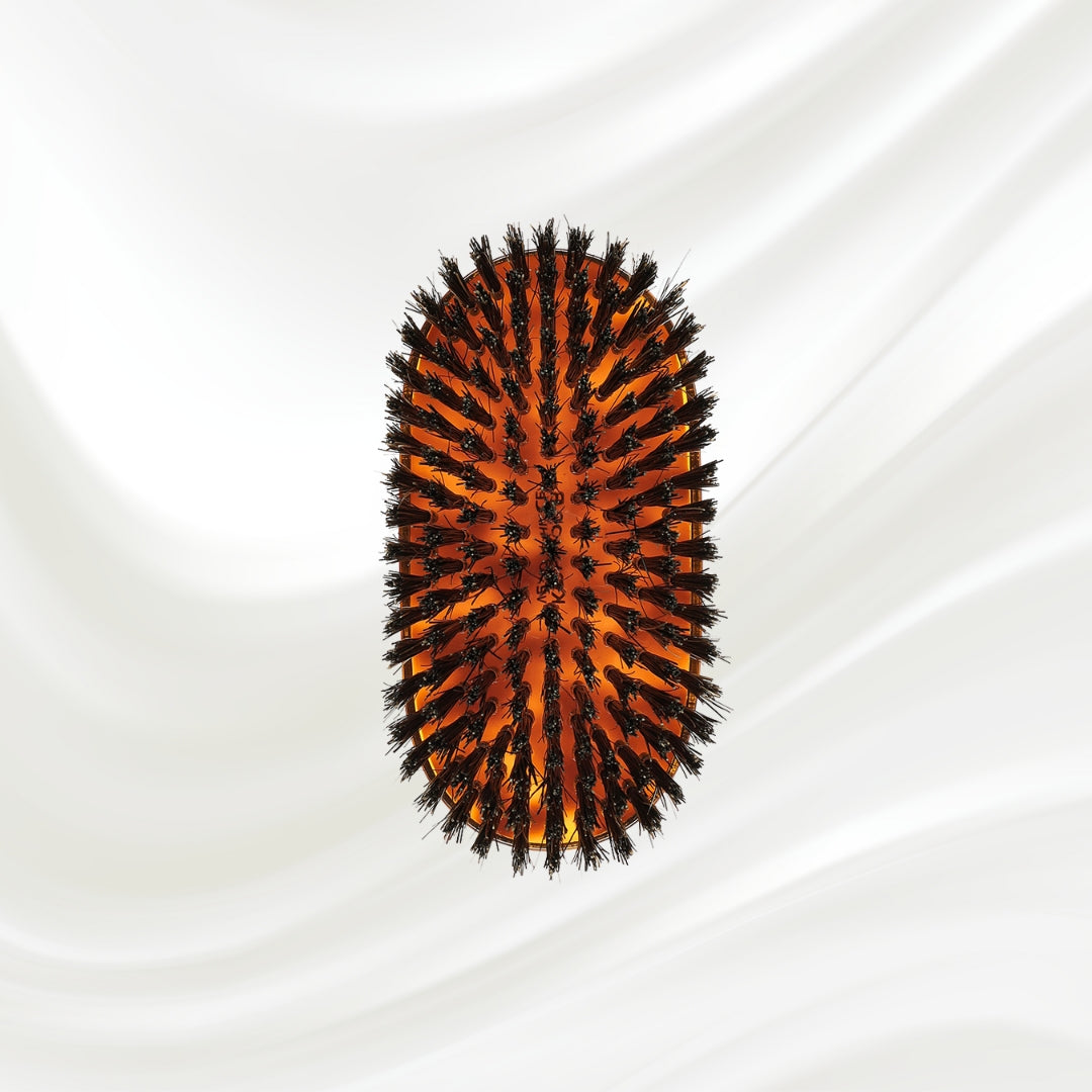 Jaspè Military Boar Bristle Brush - Men's Hair & Beard Grooming KOH-I-NOOR Beauty USA