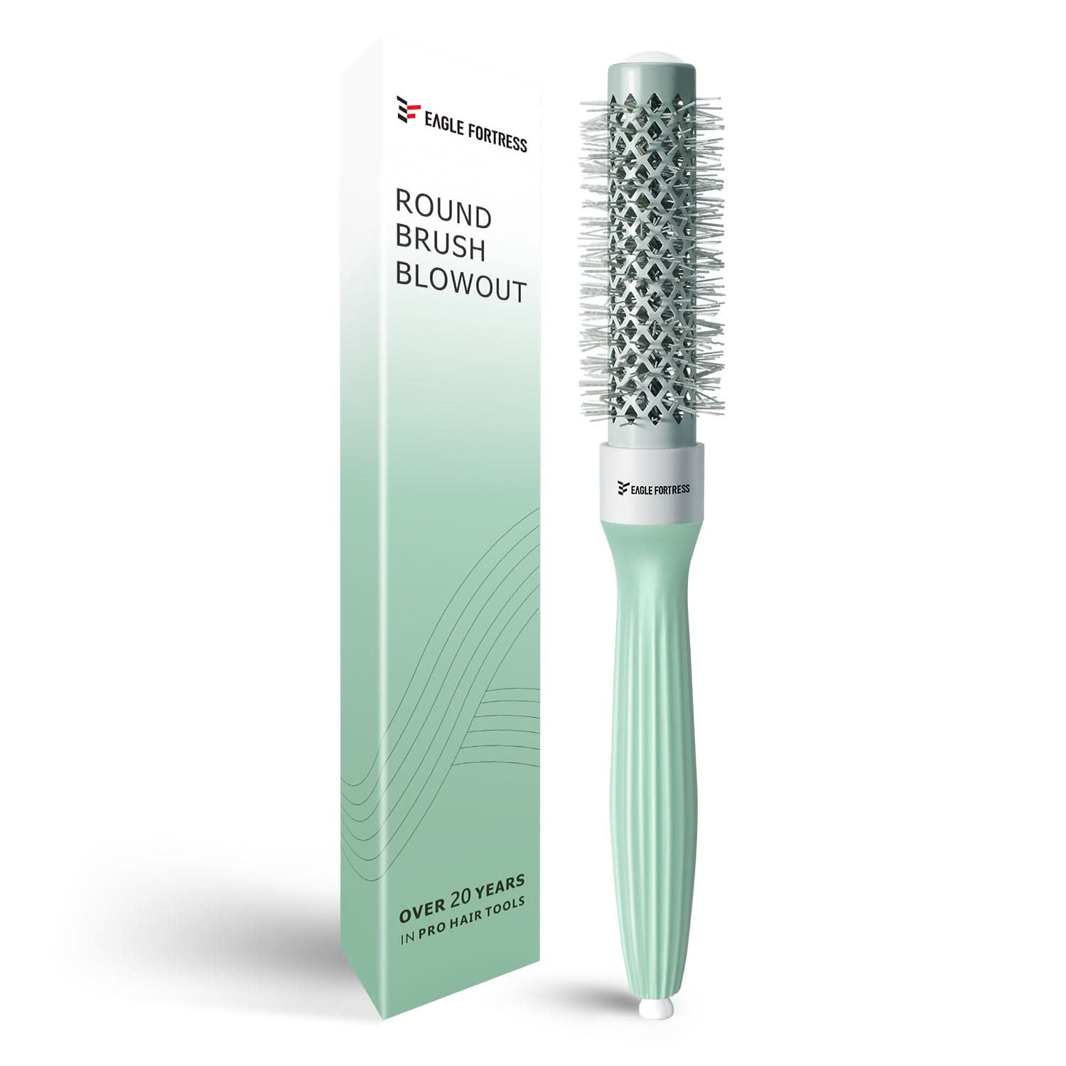 Eagle Fortress Professional Round Hair Brush 0.98 in The Beauty Box
