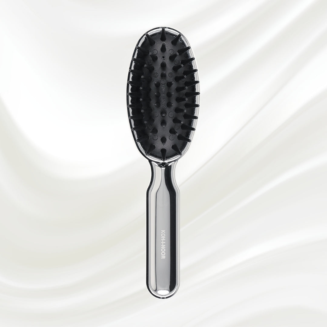 Metallic Pneumatic Detangling Hairbrush KOH-I-NOOR Beauty USA