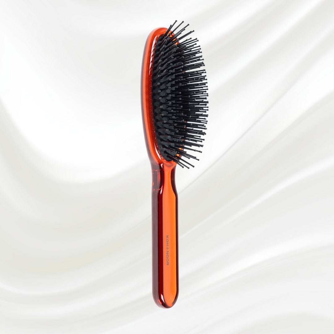 All Seasons Synthetic Pin Hair Brush - Pneumatic Cushion for Thick & Coarse Hair KOH-I-NOOR Beauty USA