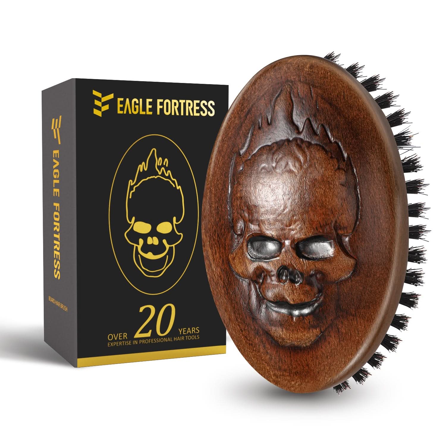 Eagle Fortress Inferno Styler Portable Military Brush The Beauty Box