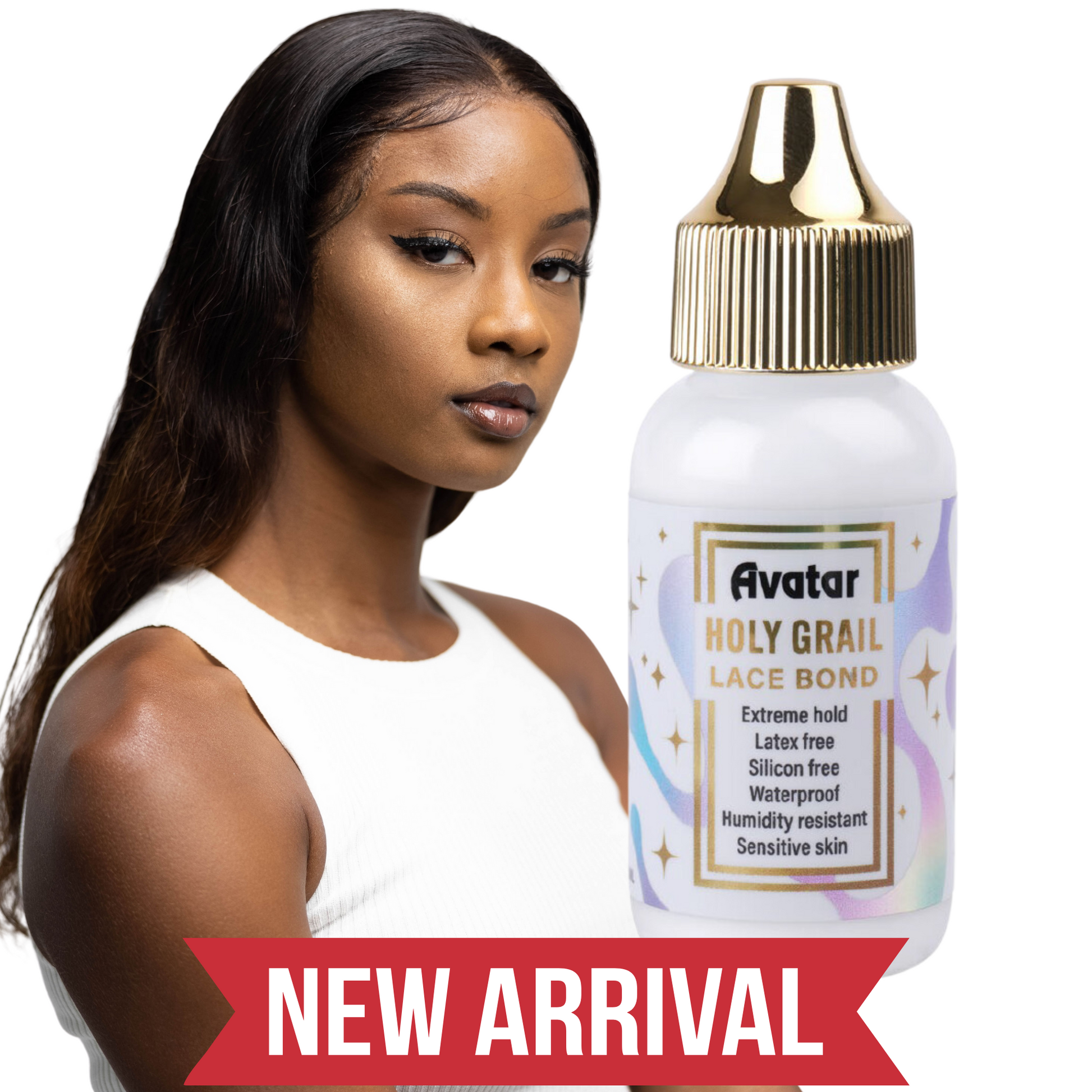 Avatar Holy Grail Lace/Wig Bond Display, 12 Count Wig Glue, Clear Annie International, Inc.