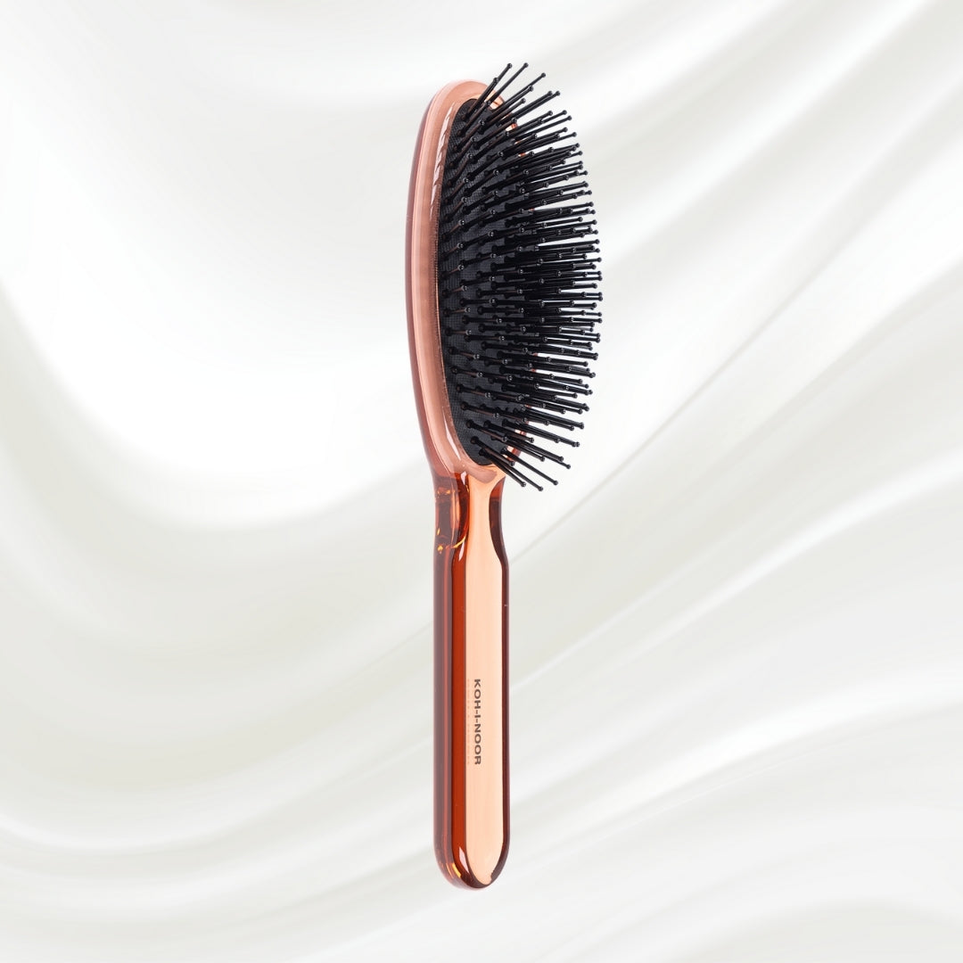 All Seasons Synthetic Pin Hair Brush - Pneumatic Cushion for Thick & Coarse Hair KOH-I-NOOR Beauty USA