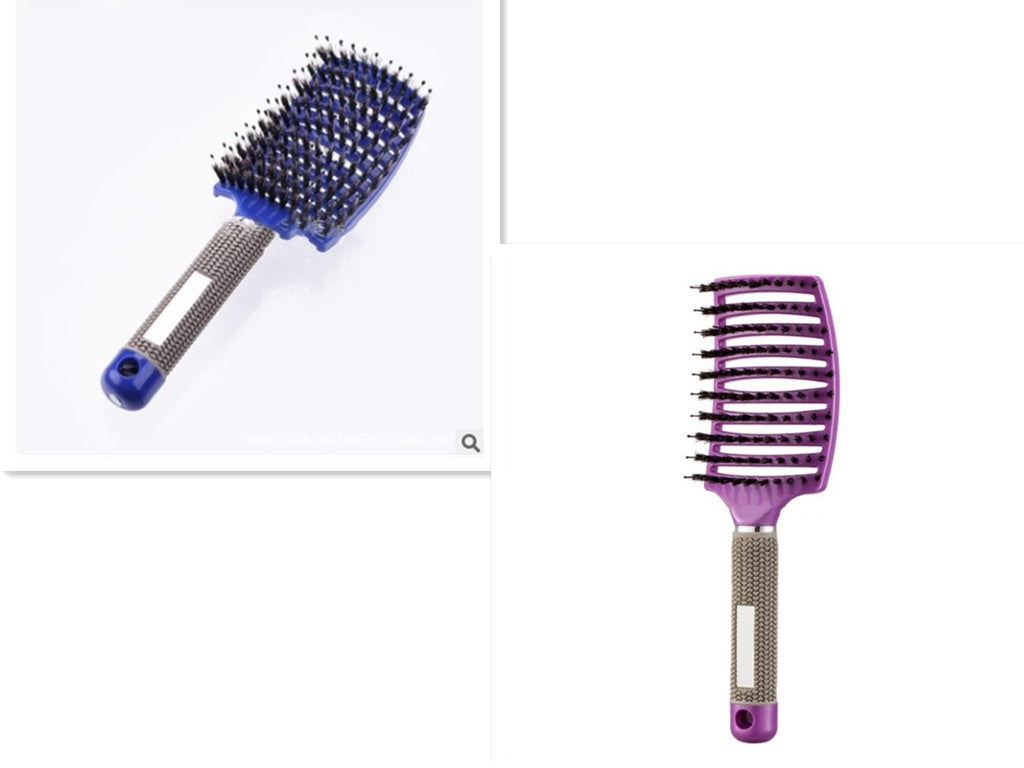 Hairbrush Anti Klit Brushy Haarborstel Women Detangler Hair Brush Bristle Nylon Scalp Massage  Teaser Hair Brush Comb Noventix
