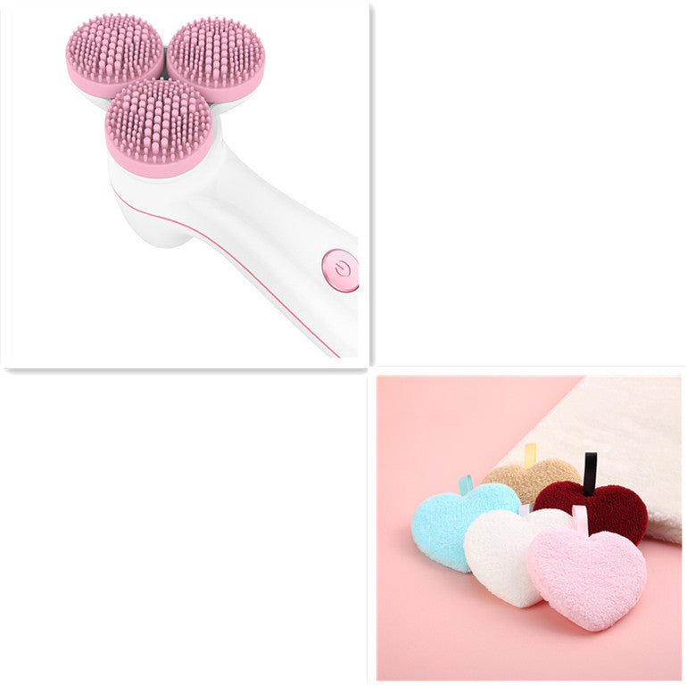 3D Smart Massage Cleanser Electric Cleanser Electric Silicone Facial Cleanser FLIPSTYLEZLLC