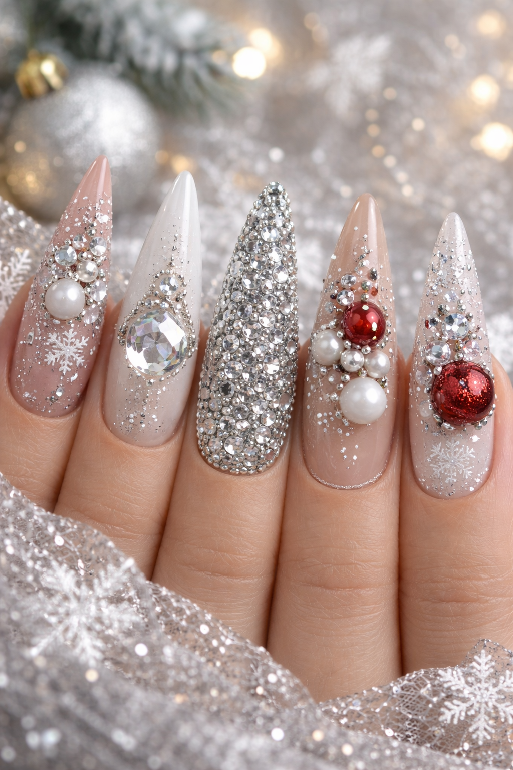 Gel-Le - Luxury Rhinestone Kit #34 (Silver)