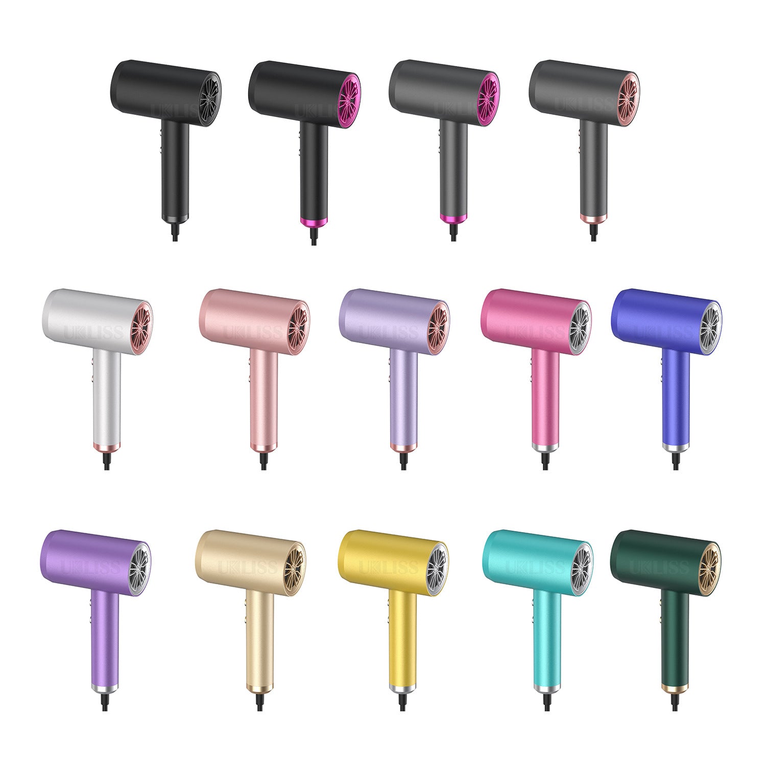 Net Red Hammer Hair Dryer Household Mute Hot And Cold Air FLIPSTYLEZLLC