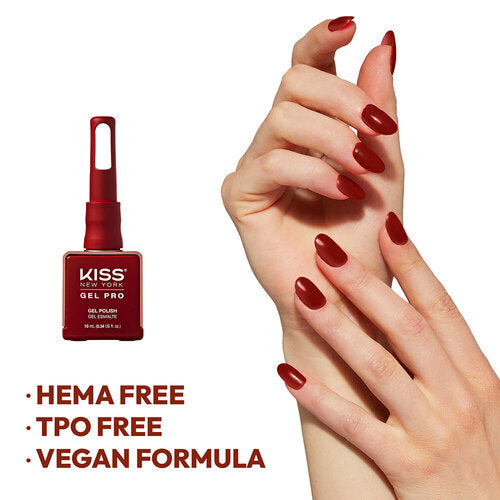 Kiss New York - Gel Pro - 02 Merlot
