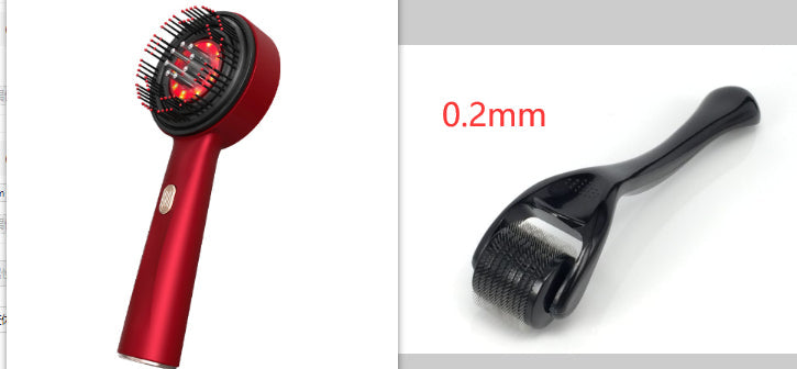 Electric Massage Comb Home Scalp Drain Comb Red Light Anti-slip Hair Care Multi-functional Massage Comb My Store