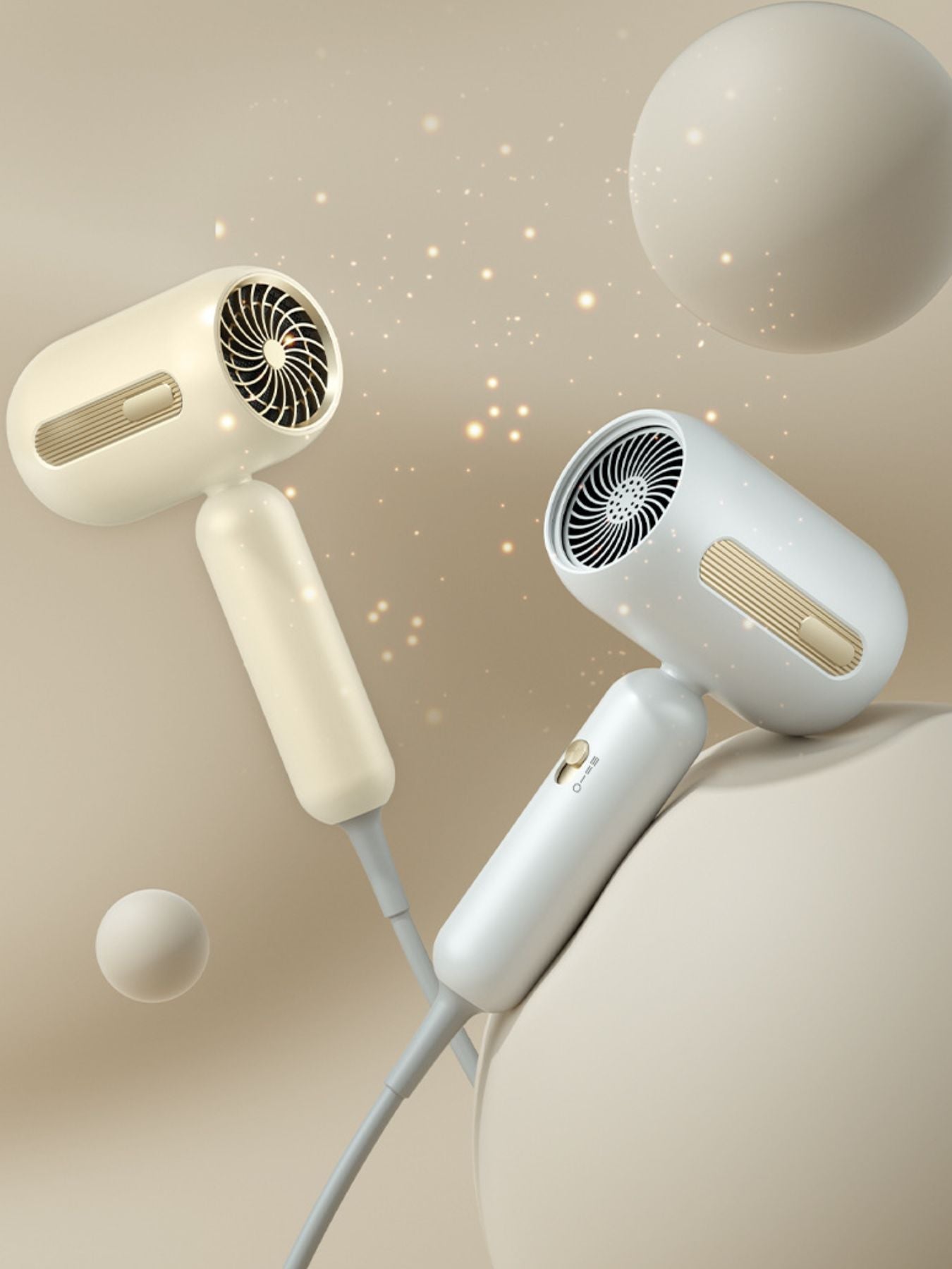 Portable Negative Ion High-Speed Hair Dryer Unique Oils