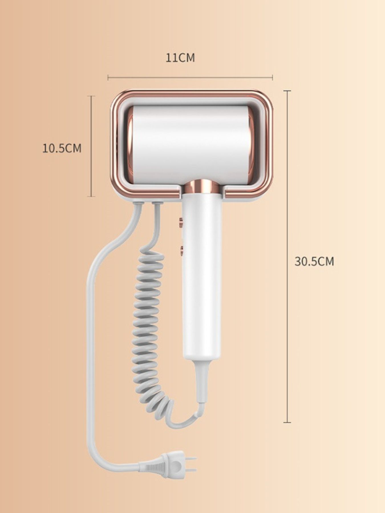 Wall-Mounted Household Hair Dryer Unique Oils