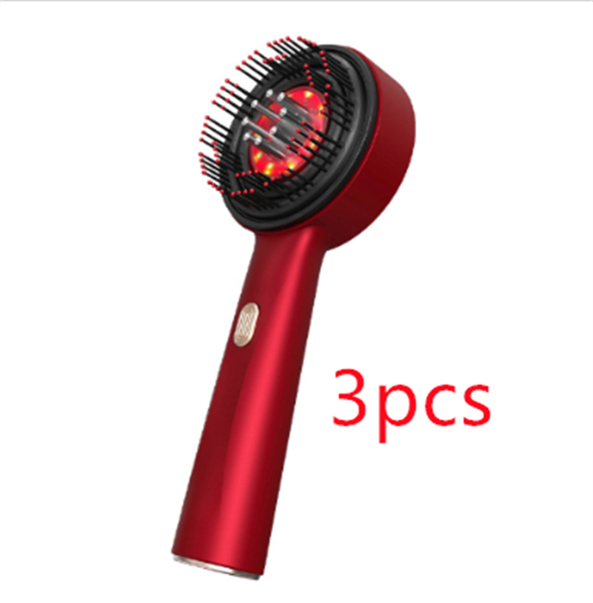 Electric Massage Comb Home Scalp Drain Comb Red Light Anti-slip Hair Care Multi-functional Massage Comb My Store