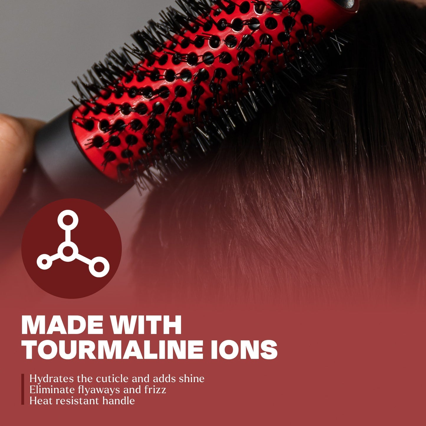 2" Ion Ceramic Round Brush TheSalonGuy
