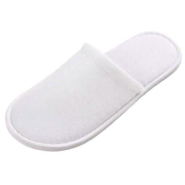 20-Pairs: Spa Hotel Guest Soft Slippers Closed Toe Disposable Travel Slipper DailySale