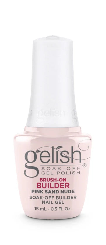 Gelish Brush-On Builder Gel - Pink Sand Nude .5oz