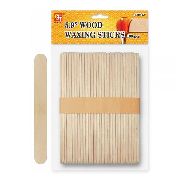 Waxing Stick Applicators 5.9" Lunali Nail Supply