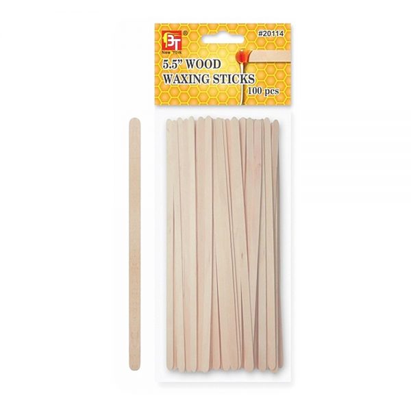 Waxing Stick Applicators 5.5" - 100PC Lunali Nail Supply