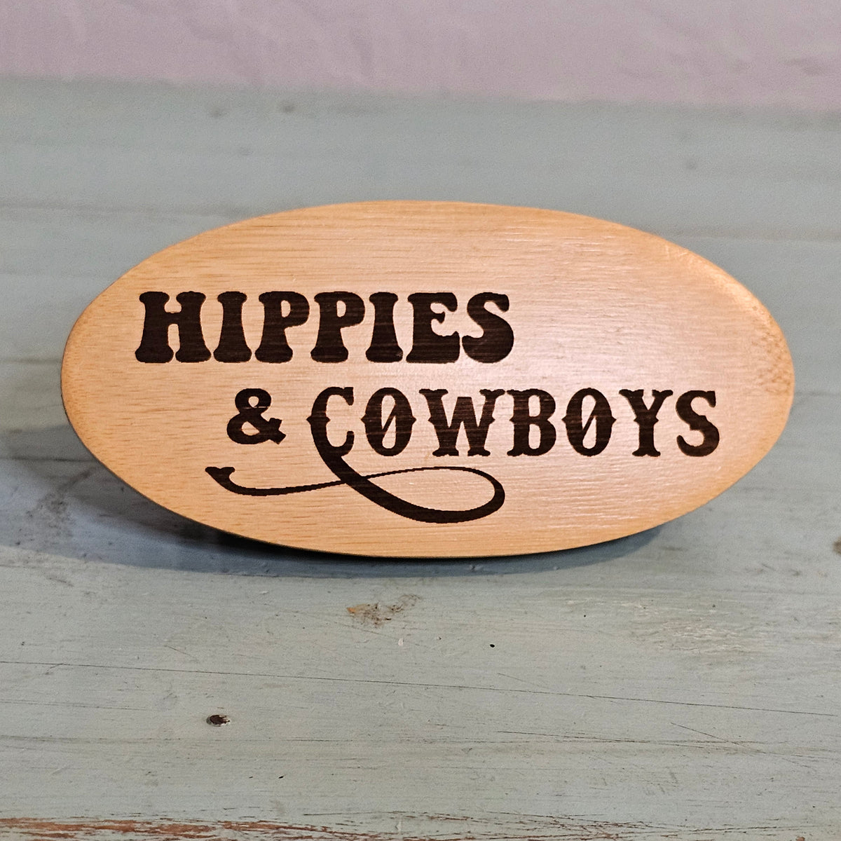 Logo Brush Hippies and Cowboys Beard Care