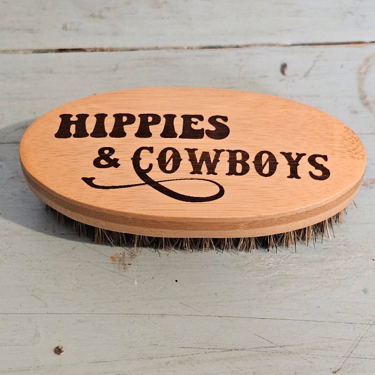 Logo Brush Hippies and Cowboys Beard Care