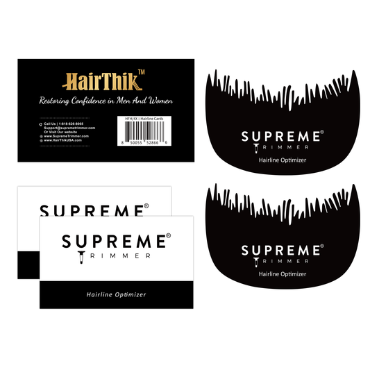 Hairline Enhancement Cards - 4 Pack Supreme Trimmer