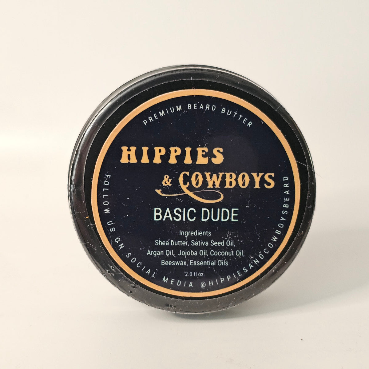 Basic Dude Beard Butter Hippies and Cowboys Beard Care