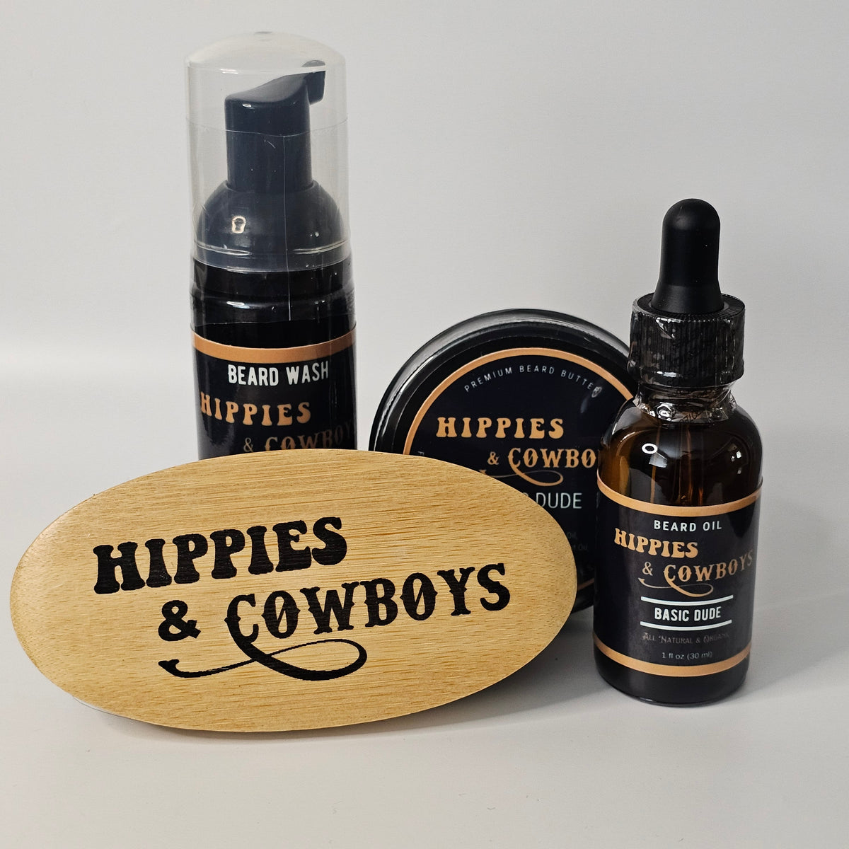 Basic Dude Beard Butter Hippies and Cowboys Beard Care