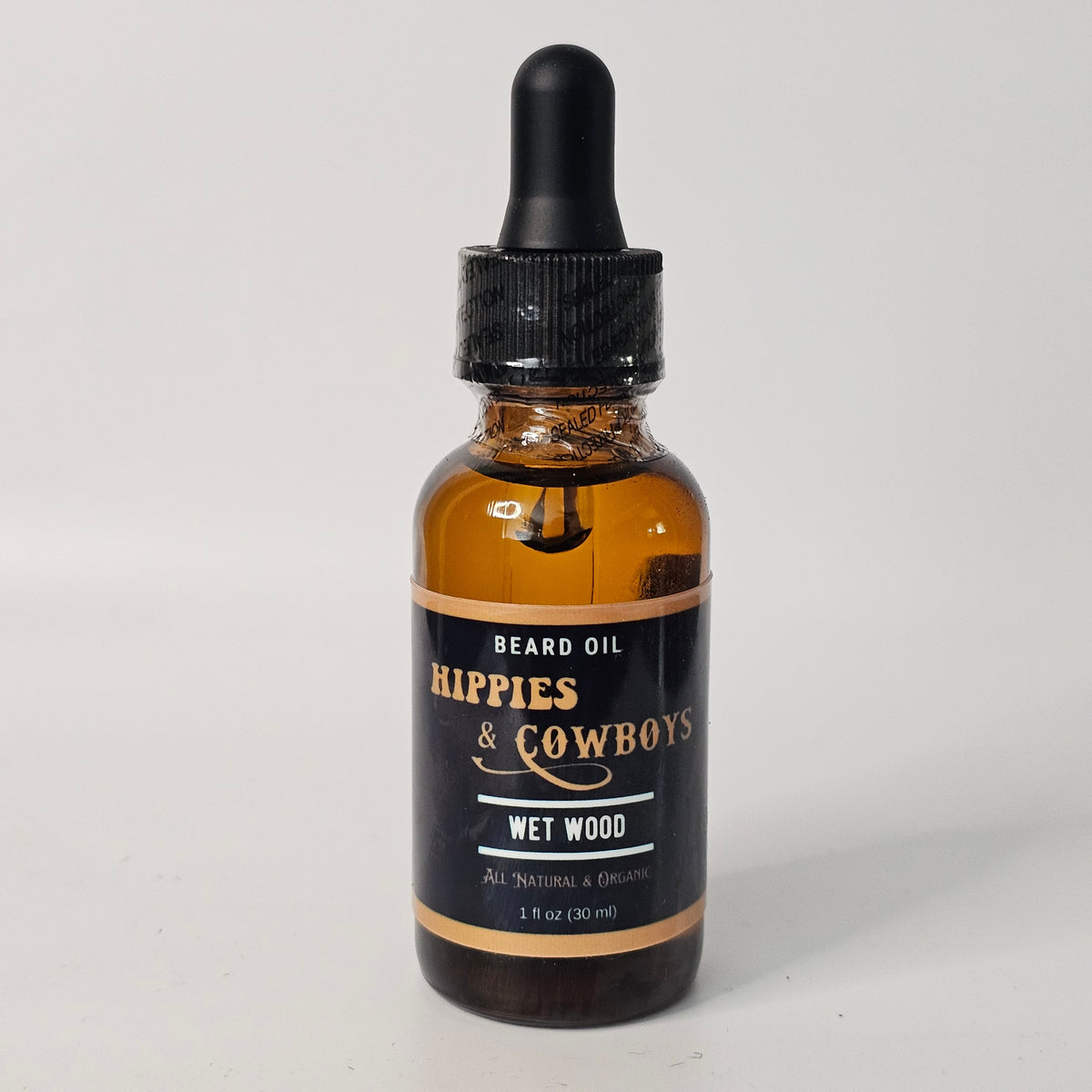 Wet Wood Beard Oil Hippies and Cowboys Beard Care