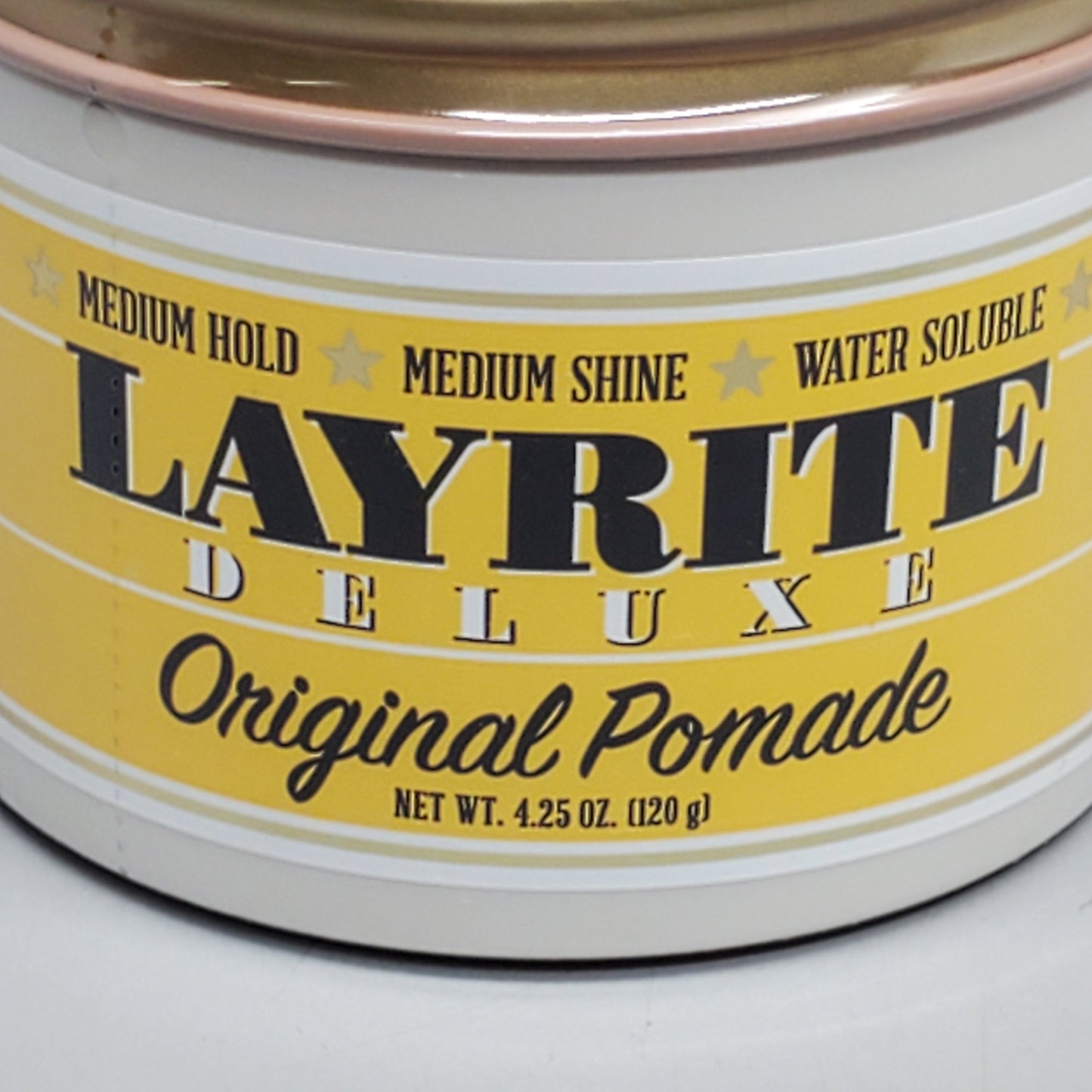 LAYRITE DELUXE Hair Original Pomade 4.25 oz Med Hold Med Shine Water Soluble PayWut