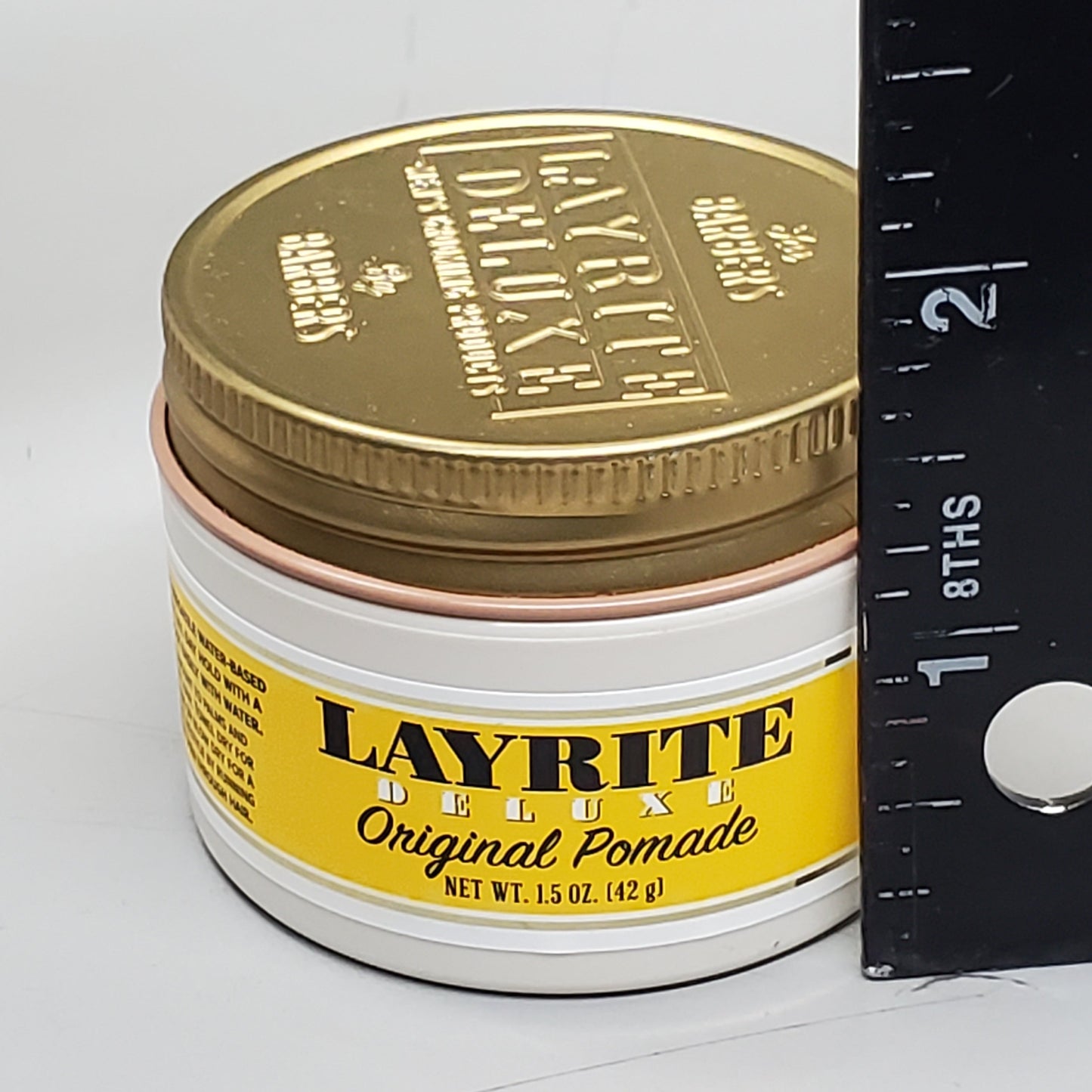 LAYRITE DELUXE Hair Original Pomade 1.5 oz Medium Hold Water Soluble PayWut