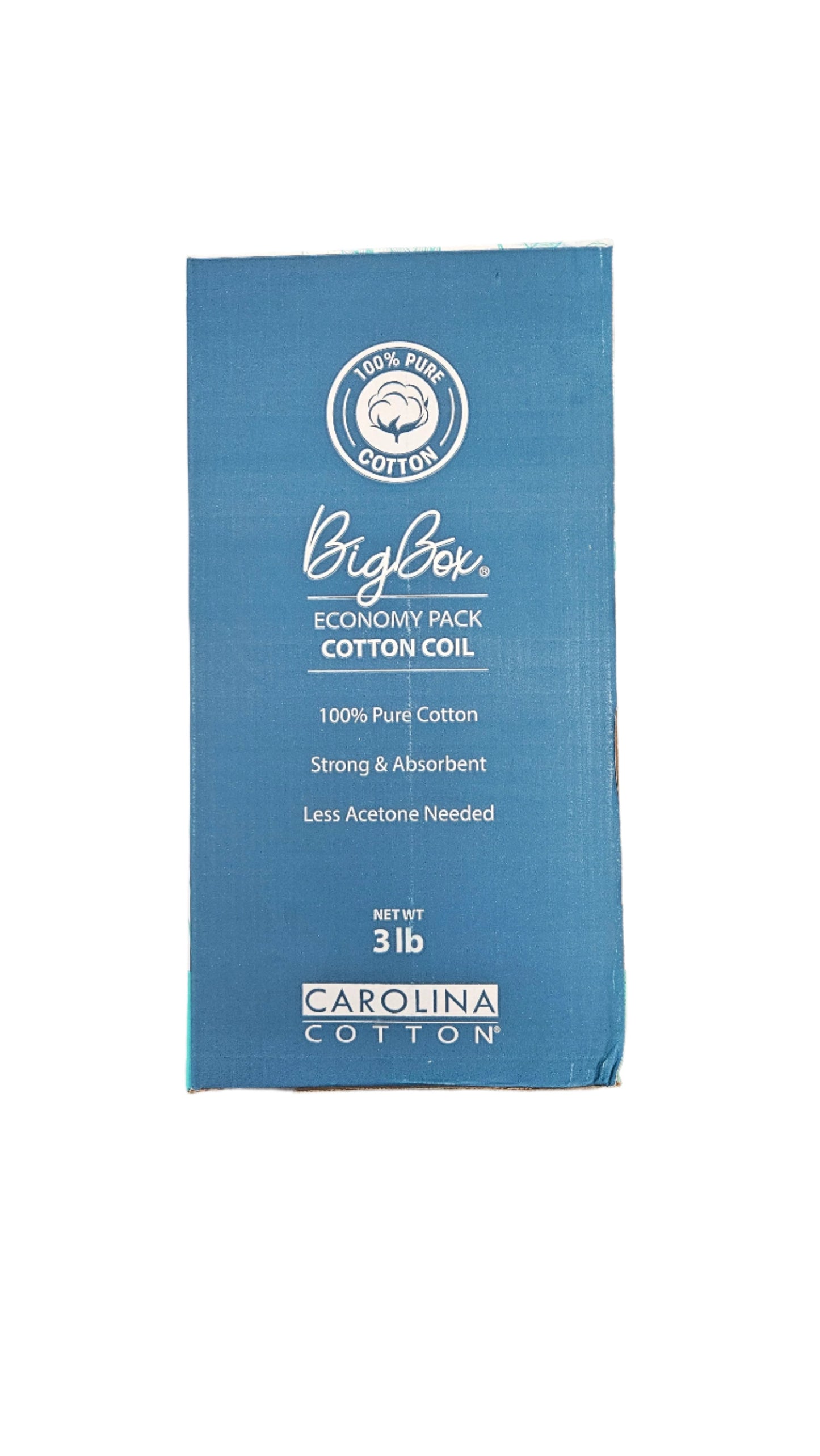 Carolina 100% Expand-A-Coil Cotton 3lbs