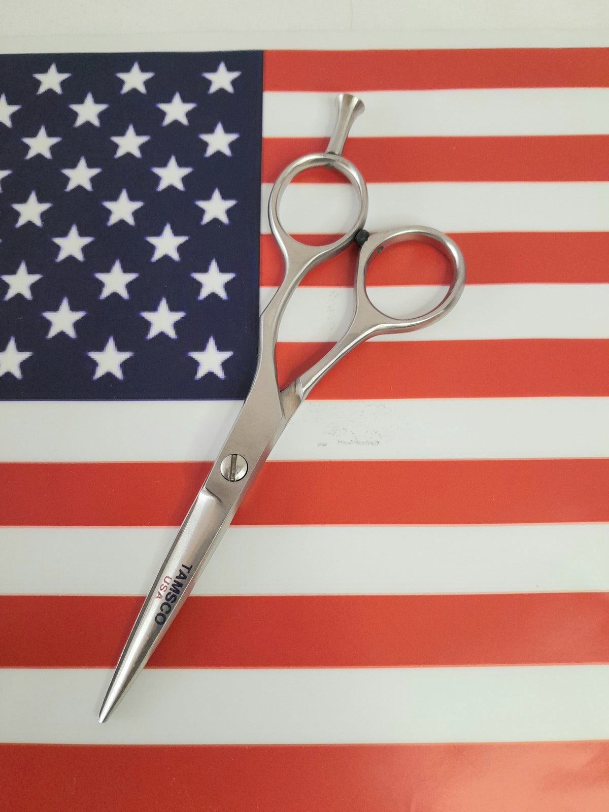 Hair Dressing Scissor with Finger Rest 5.5” USA Made B50 Tamsco Precision Tools