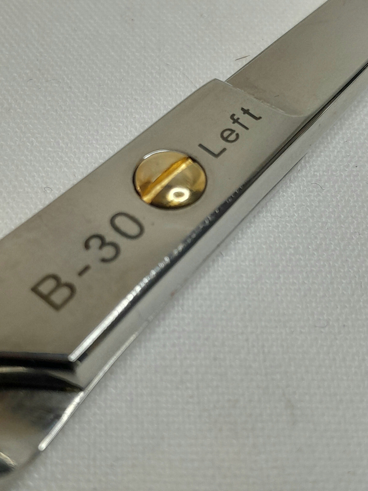 Left handed barber scissors 7" Tamsco Precision Tools