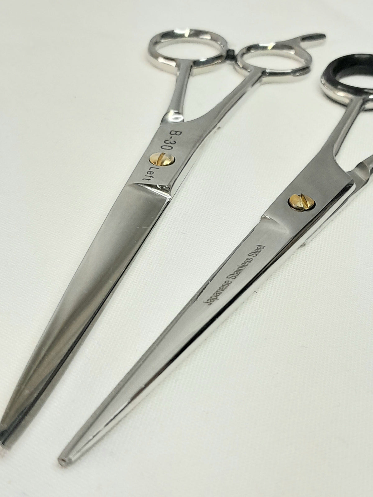 Left handed barber scissors 7" Tamsco Precision Tools