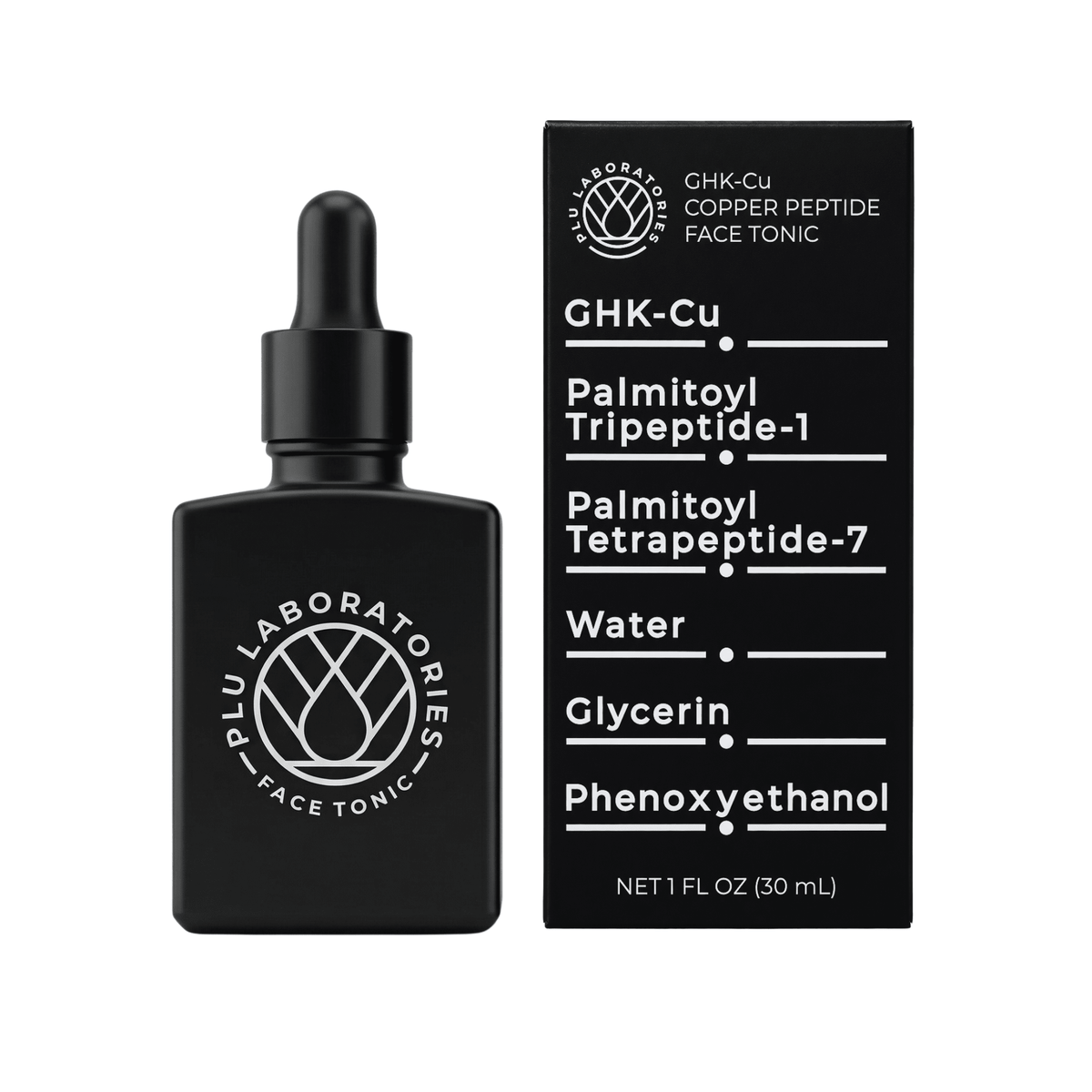GHK-Cu | Copper Peptide Hair Tonic for Fuller-Looking Hair PLU Laboratories